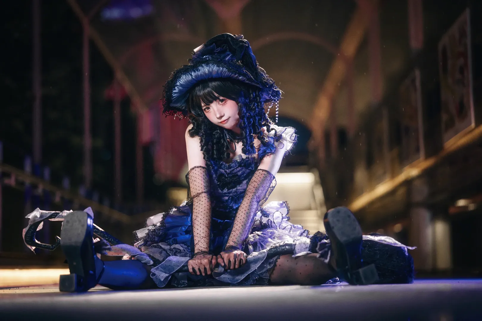 【魔女Lolita】百禧公园夜景里的魔法瞬间 - 第 8 张