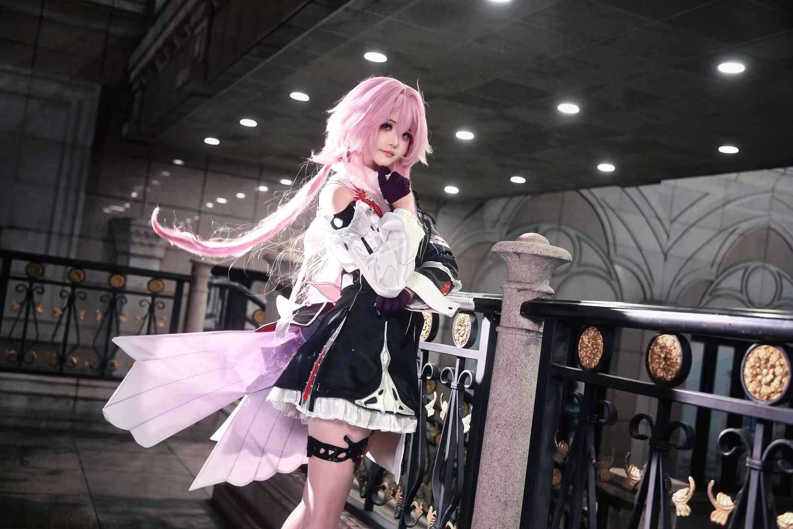 【長夜月コスプレ】『崩壊：スターレイル』の静寂なる長夜、夜景撮影の一コマ - 2 枚目