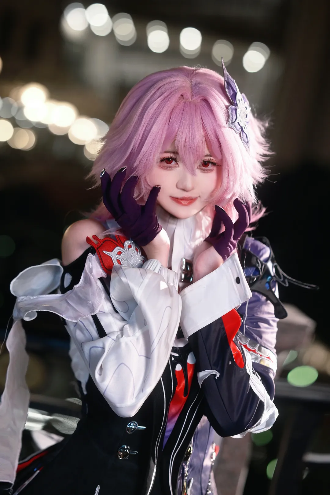 【長夜月コスプレ】『崩壊：スターレイル』の静寂なる長夜、夜景撮影の一コマ - 3 枚目