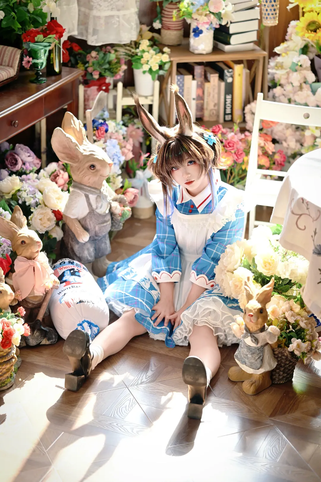 【阿米婭cos】明日方舟阿米婭生日快樂，記錄這次奶糖兔的拍攝 - 第 1 張