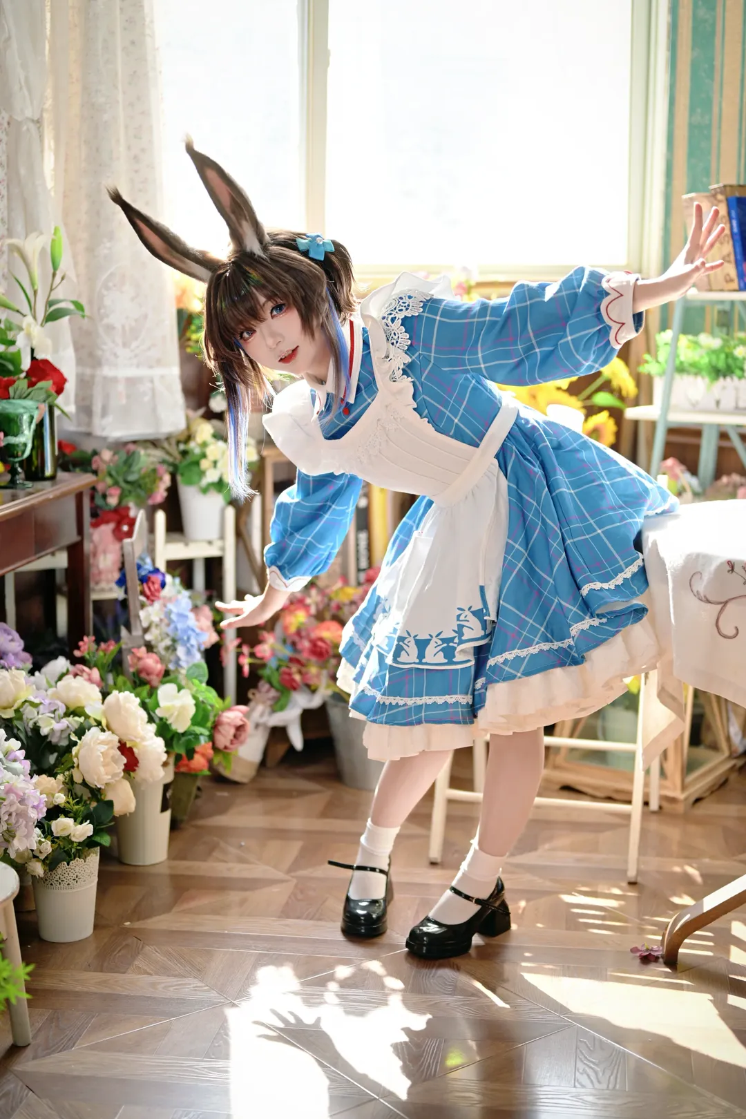 【阿米婭cos】明日方舟阿米婭生日快樂，記錄這次奶糖兔的拍攝 - 第 5 張