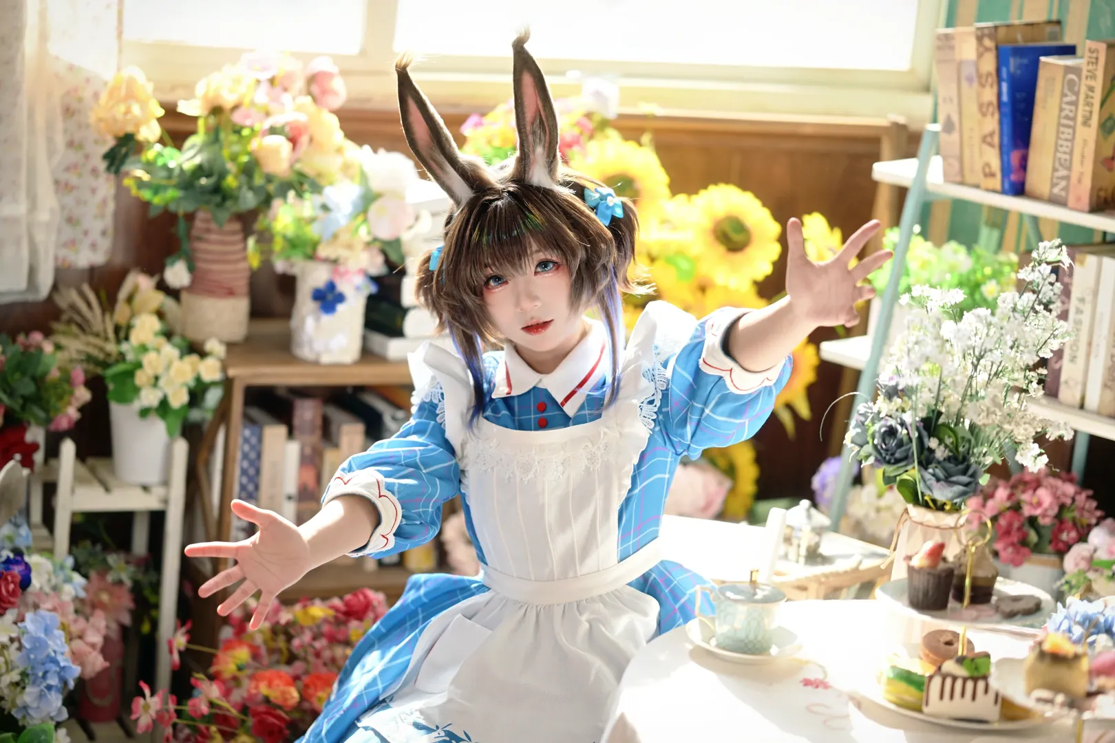 【阿米婭cos】明日方舟阿米婭生日快樂，記錄這次奶糖兔的拍攝 - 第 8 張