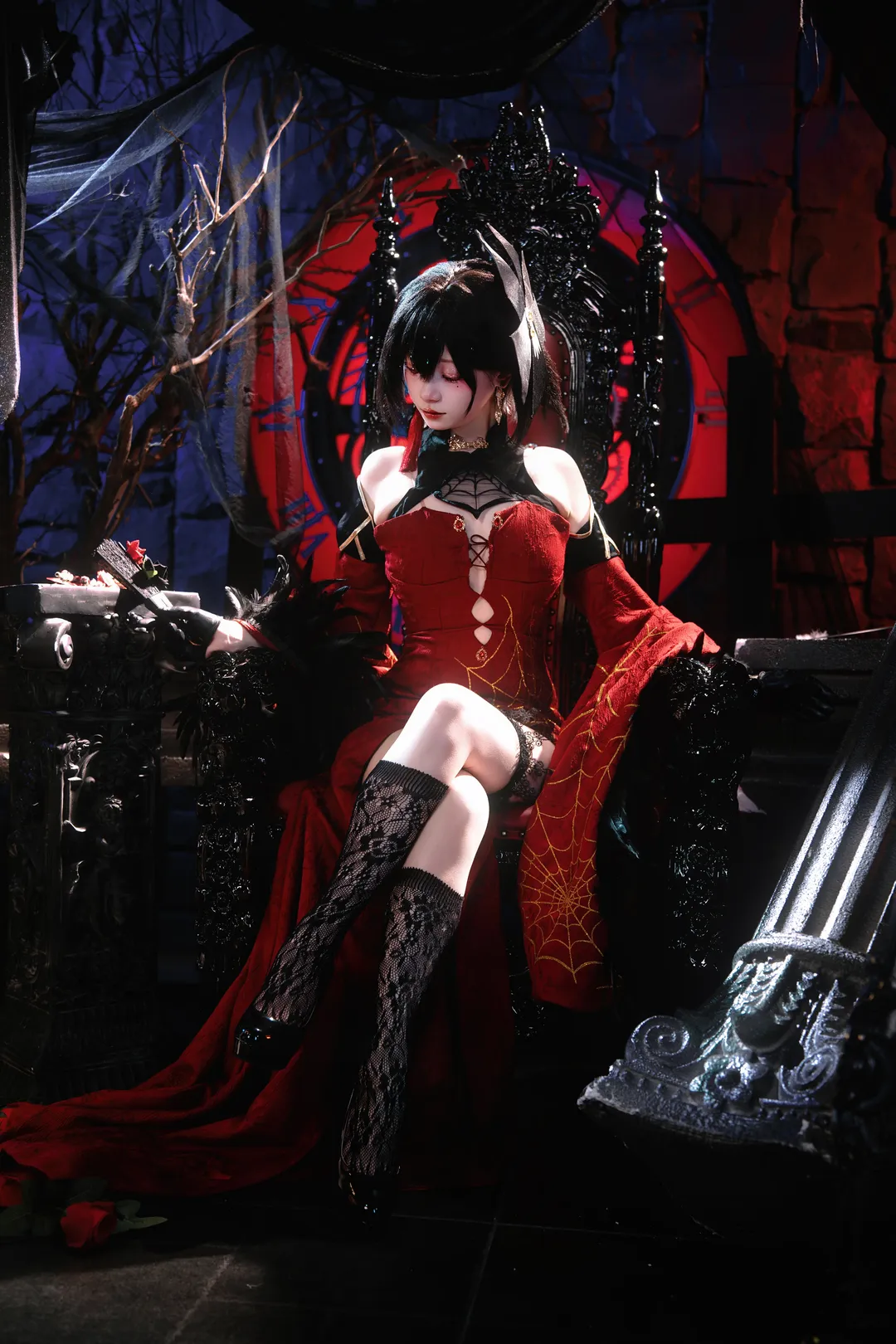 【碧藍航線建武cos】夜幕下的哥特魅影，今夜為誰盛裝 - 第 1 張