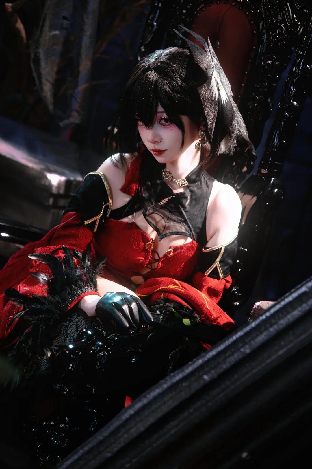 【碧藍航線建武cos】夜幕下的哥特魅影，今夜為誰盛裝 - 第 2 張