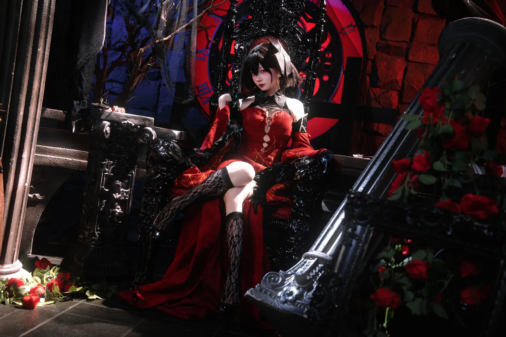 【碧藍航線建武cos】夜幕下的哥特魅影，今夜為誰盛裝 - 第 3 張