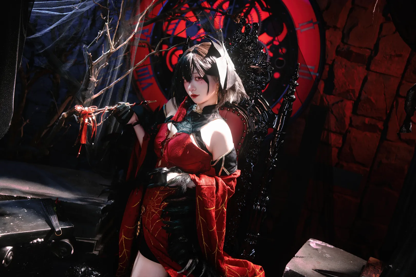 【碧藍航線建武cos】夜幕下的哥特魅影，今夜為誰盛裝 - 第 4 張