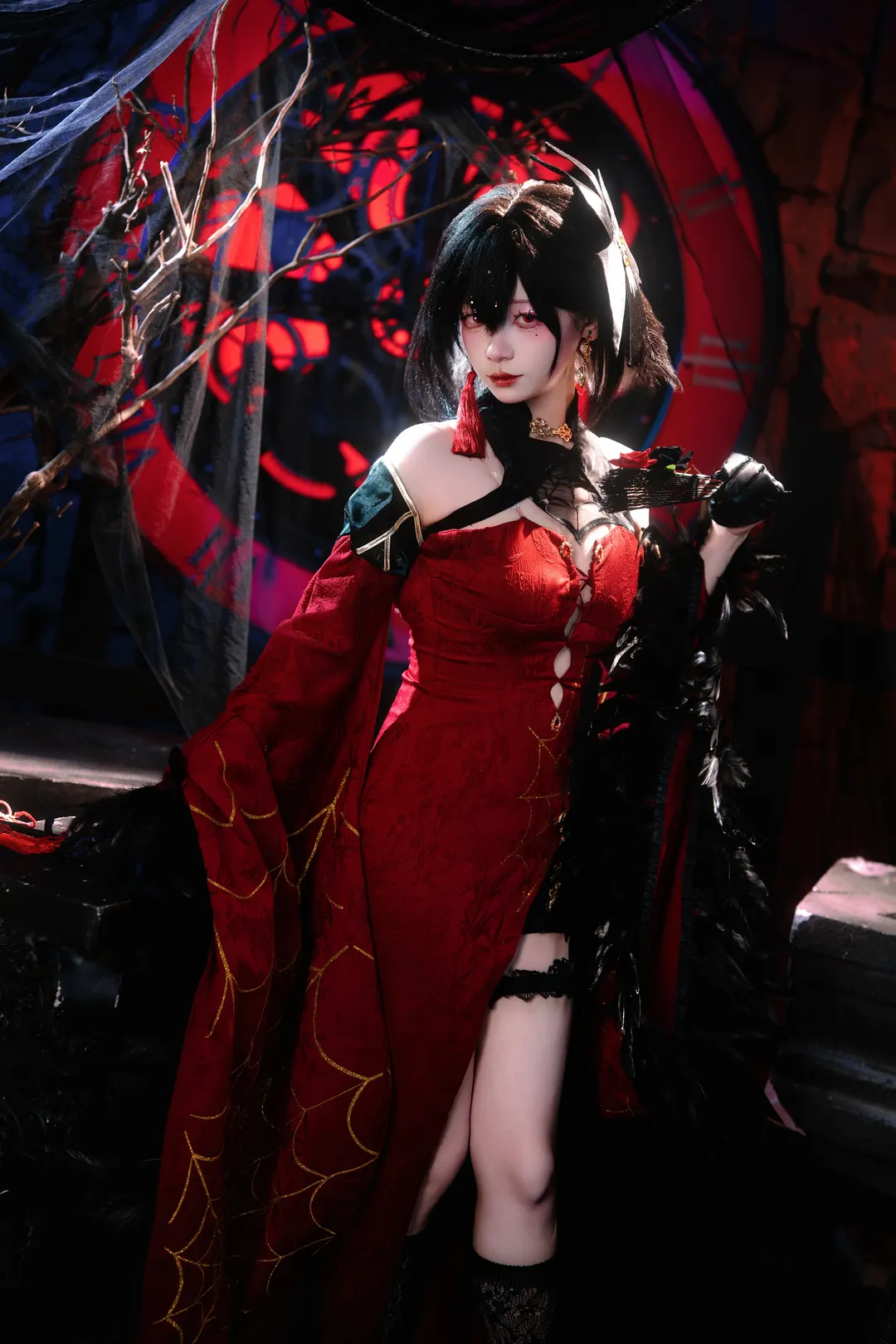 【碧藍航線建武cos】夜幕下的哥特魅影，今夜為誰盛裝 - 第 5 張