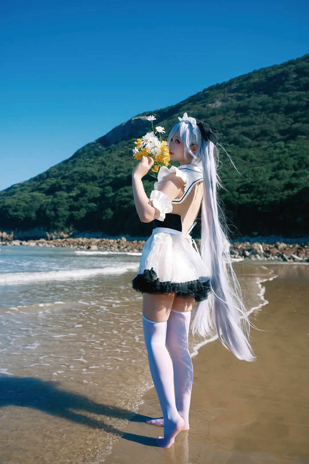 【灰姑娘cos】勝利女神：妮姬的海邊假日 - 第 3 張