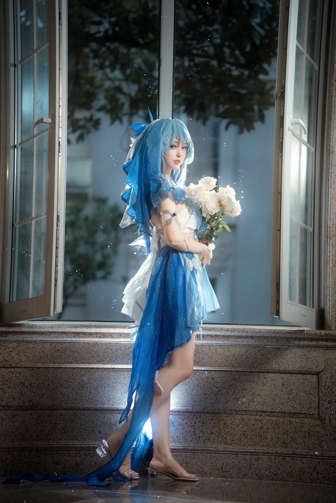 【The Shorekeeper cosplay】Under the Eaves of Wuthering Waves, Frozen in the Gentle Breeze - Image 1