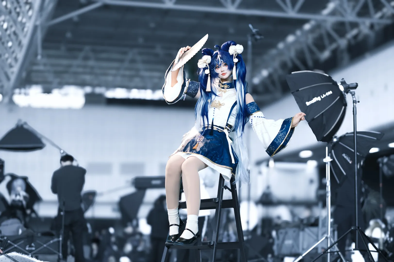 【Iuno Cosplay】Wuthering Waves Mid-Autumn Convention Photos: Fanning a Cool Chinese Style Breeze - Image 4