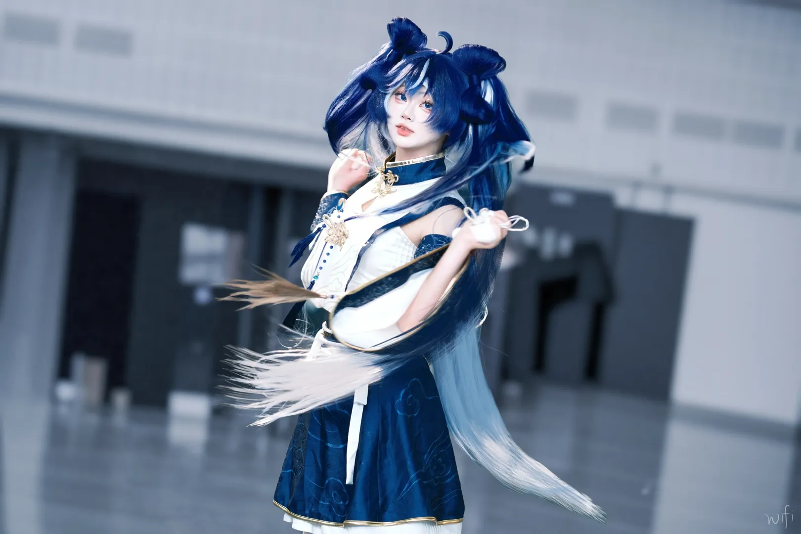 【Iuno Cosplay】Wuthering Waves Mid-Autumn Convention Photos: Fanning a Cool Chinese Style Breeze - Image 5