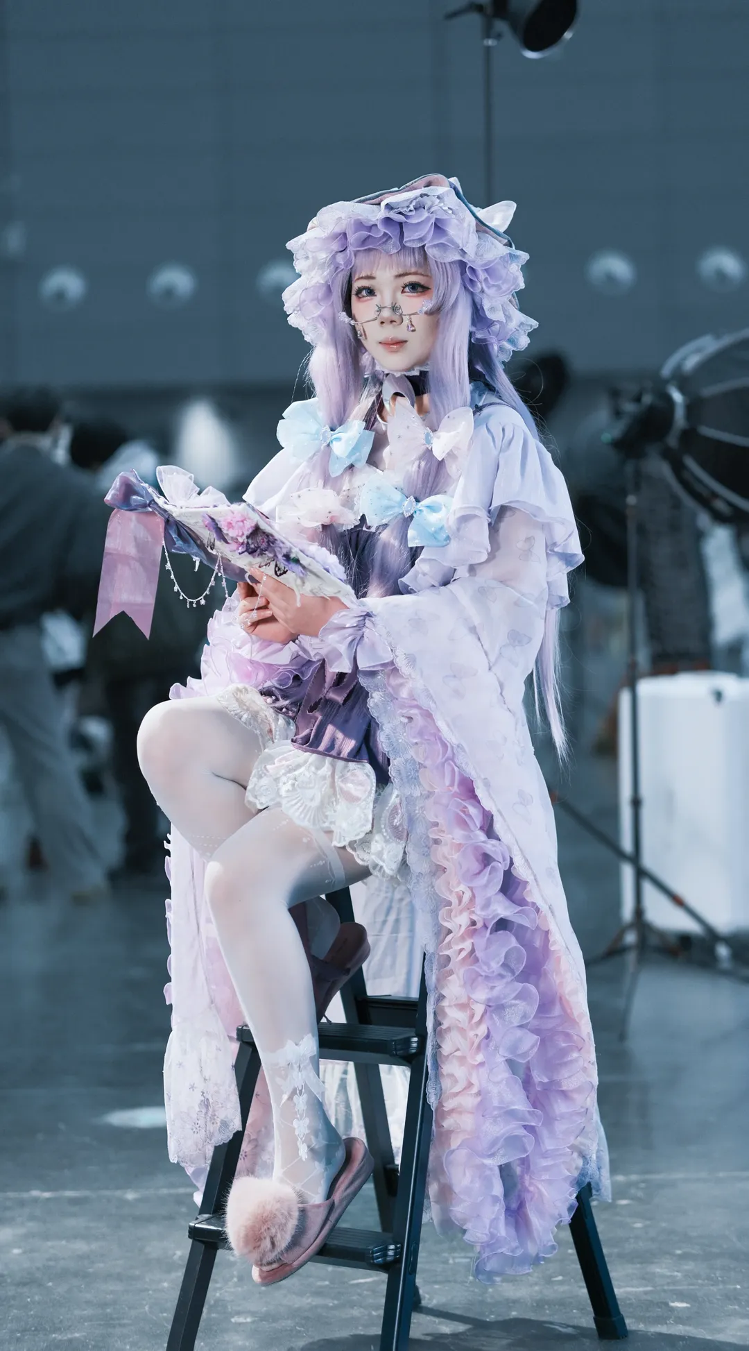 【帕秋莉cos】长沙ACC漫展的知性与避世少女