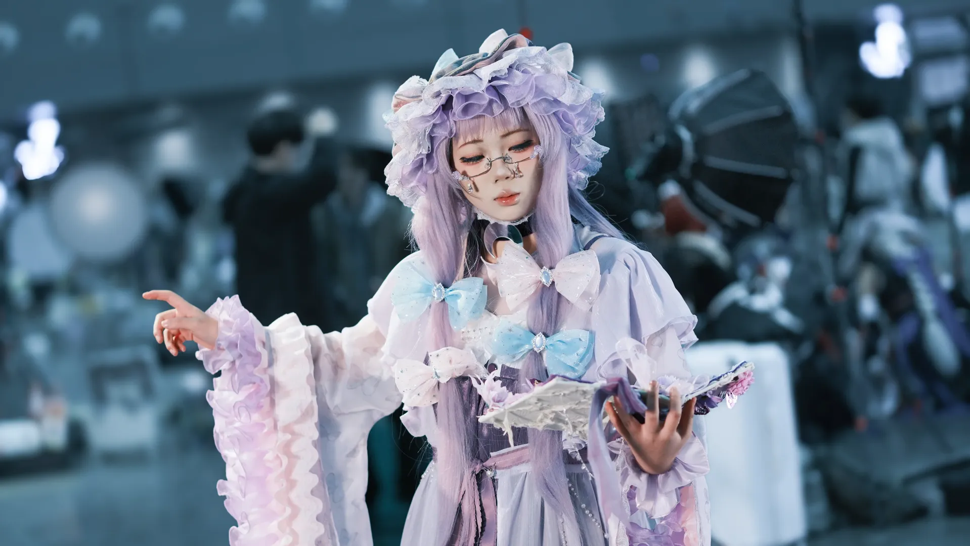 【帕秋莉cos】长沙ACC漫展的知性与避世少女 - 第 4 张