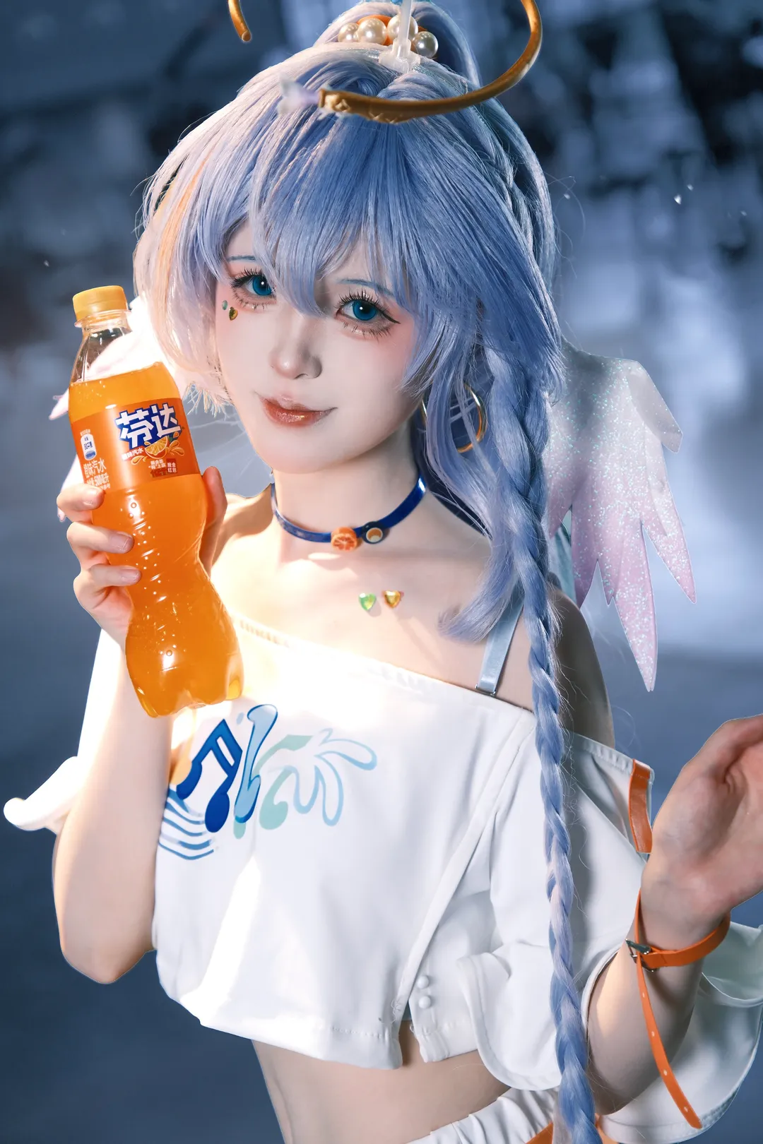 【知更鸟cos】崩坏星穹铁道里的夏日汽水活力 - 第 1 张