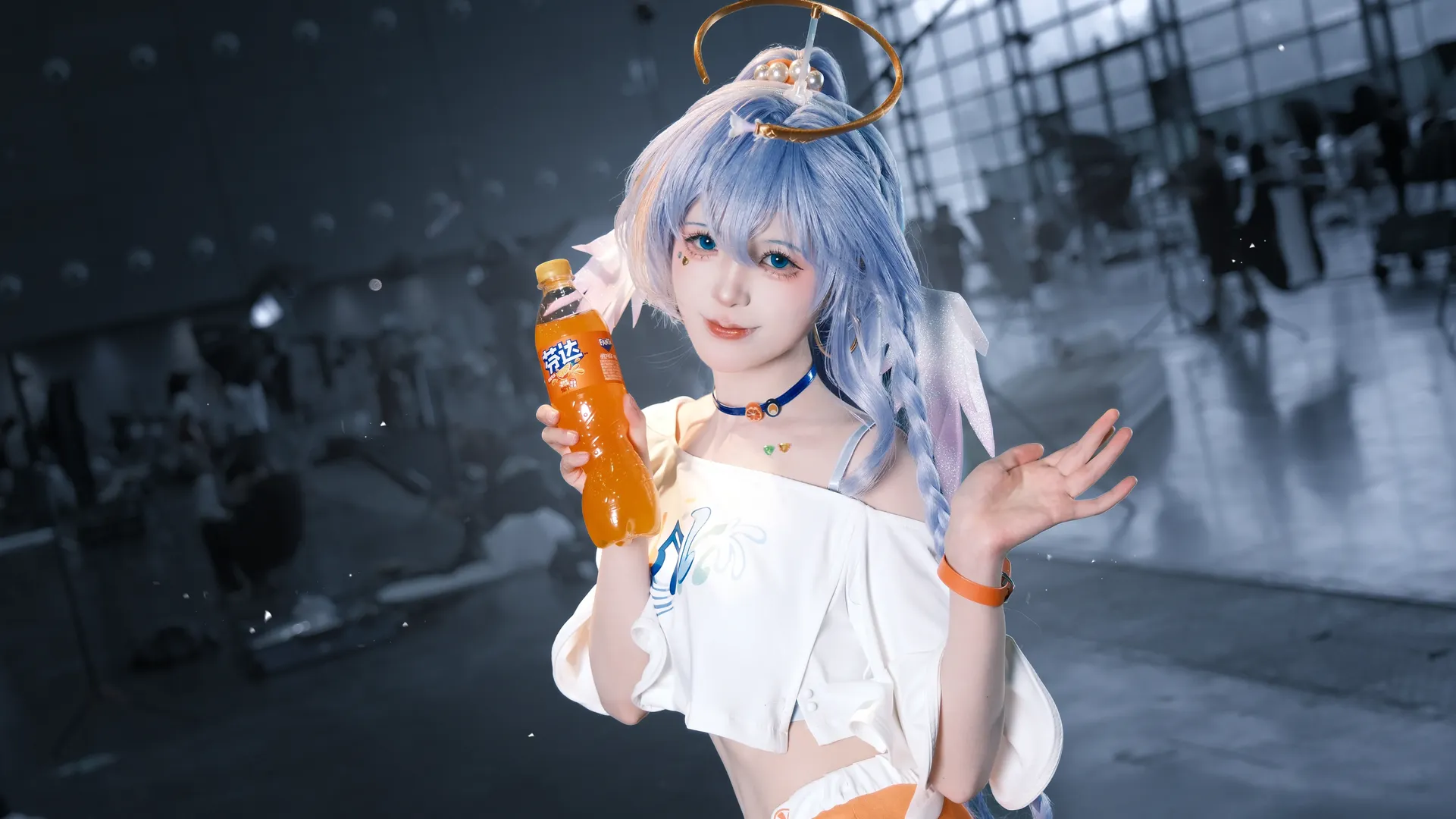 【知更鸟cos】崩坏星穹铁道里的夏日汽水活力 - 第 3 张