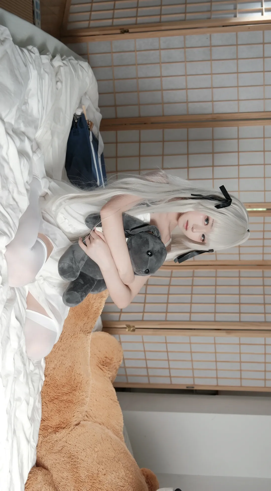 【穹cos】百叶窗边静坐的白丝少女 - 第 2 张