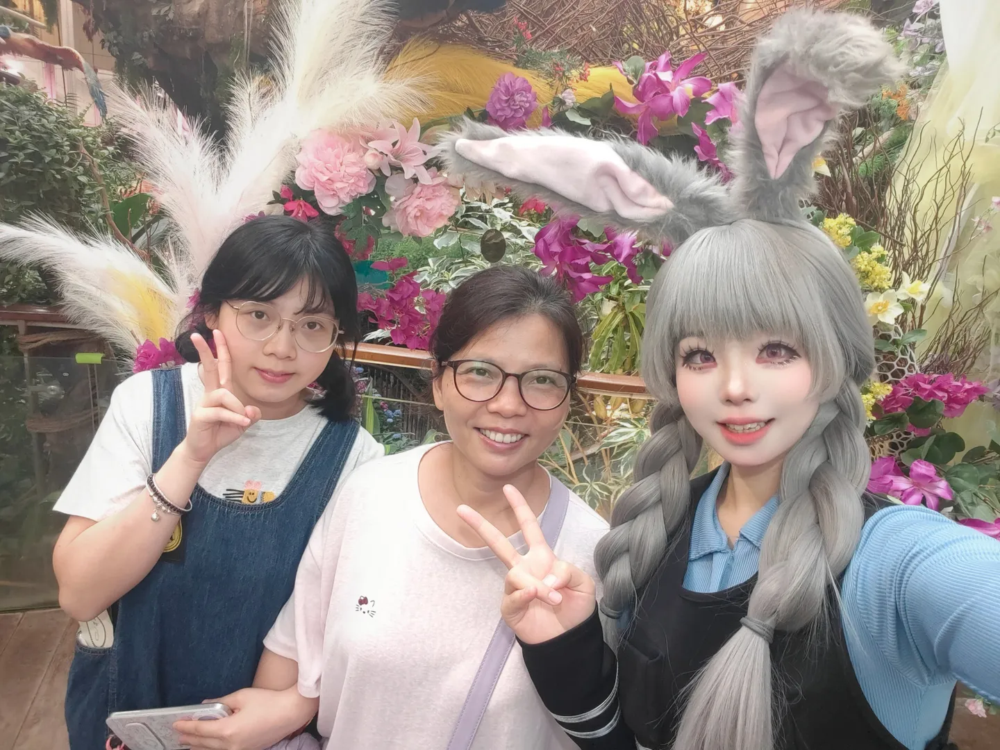 【朱迪cos】在正佳雨林生态植物园做一天兔子警官 - 第 2 张