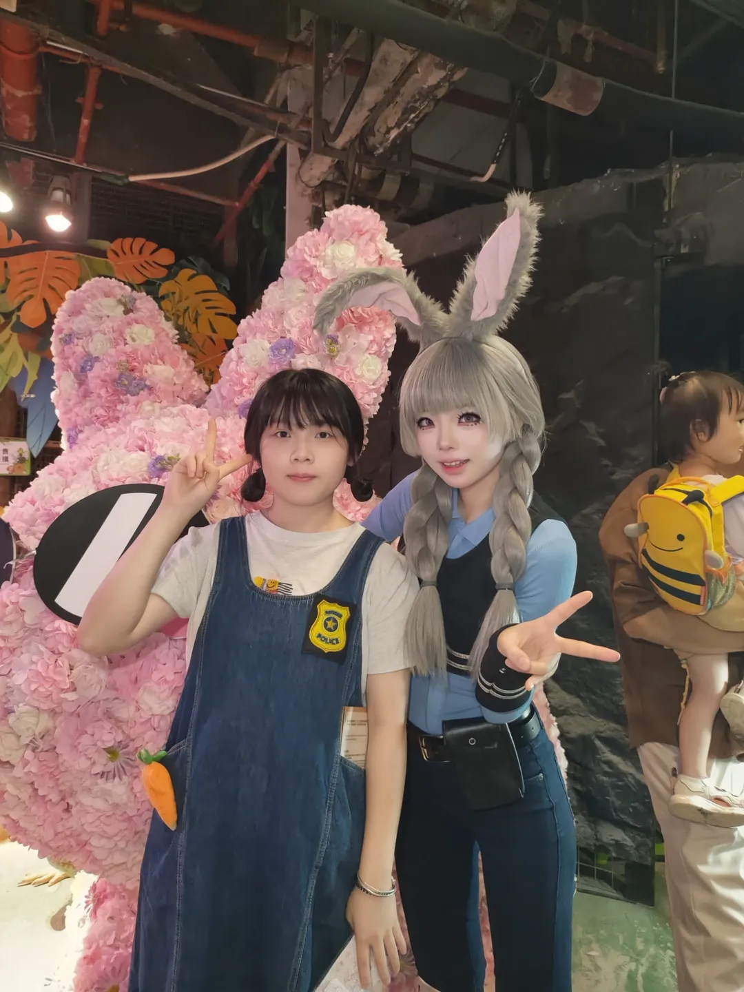 【朱迪cos】在正佳雨林生态植物园做一天兔子警官 - 第 4 张
