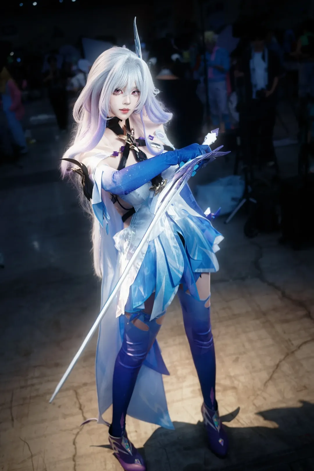 【丝柯克cos】群星寂灭下的战斗瞬间