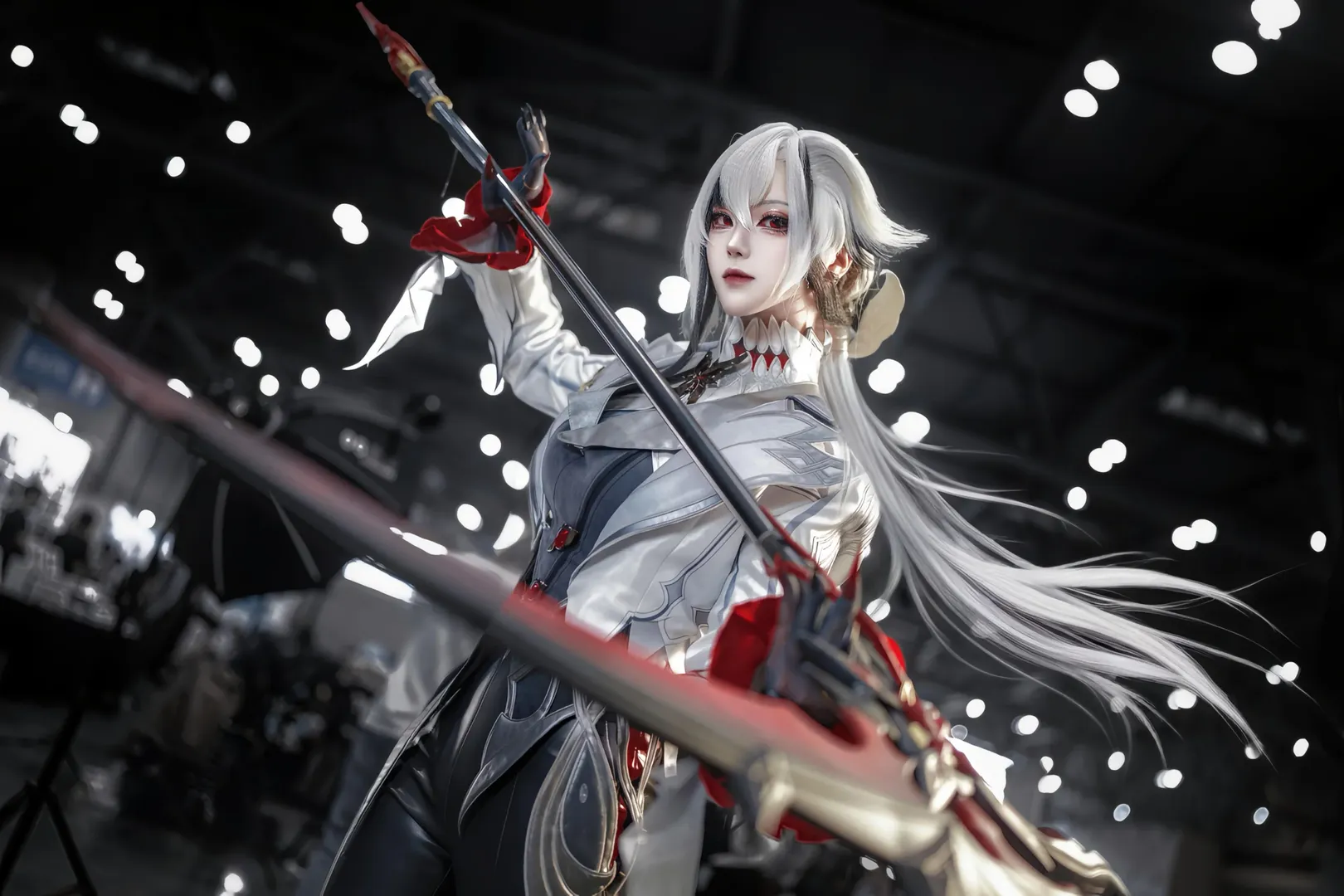 【洛恩cos】原神洛恩与鸣潮弗洛洛的漫展前置准备 - 第 4 张