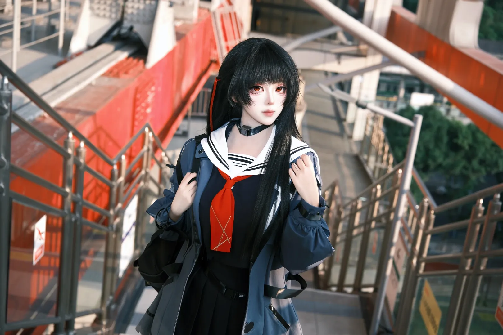 【洛恩cos】原神洛恩与鸣潮弗洛洛的漫展前置准备 - 第 5 张