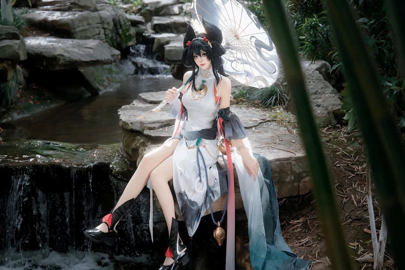 【洛恩cos】原神洛恩与鸣潮弗洛洛的漫展前置准备 - 第 9 张