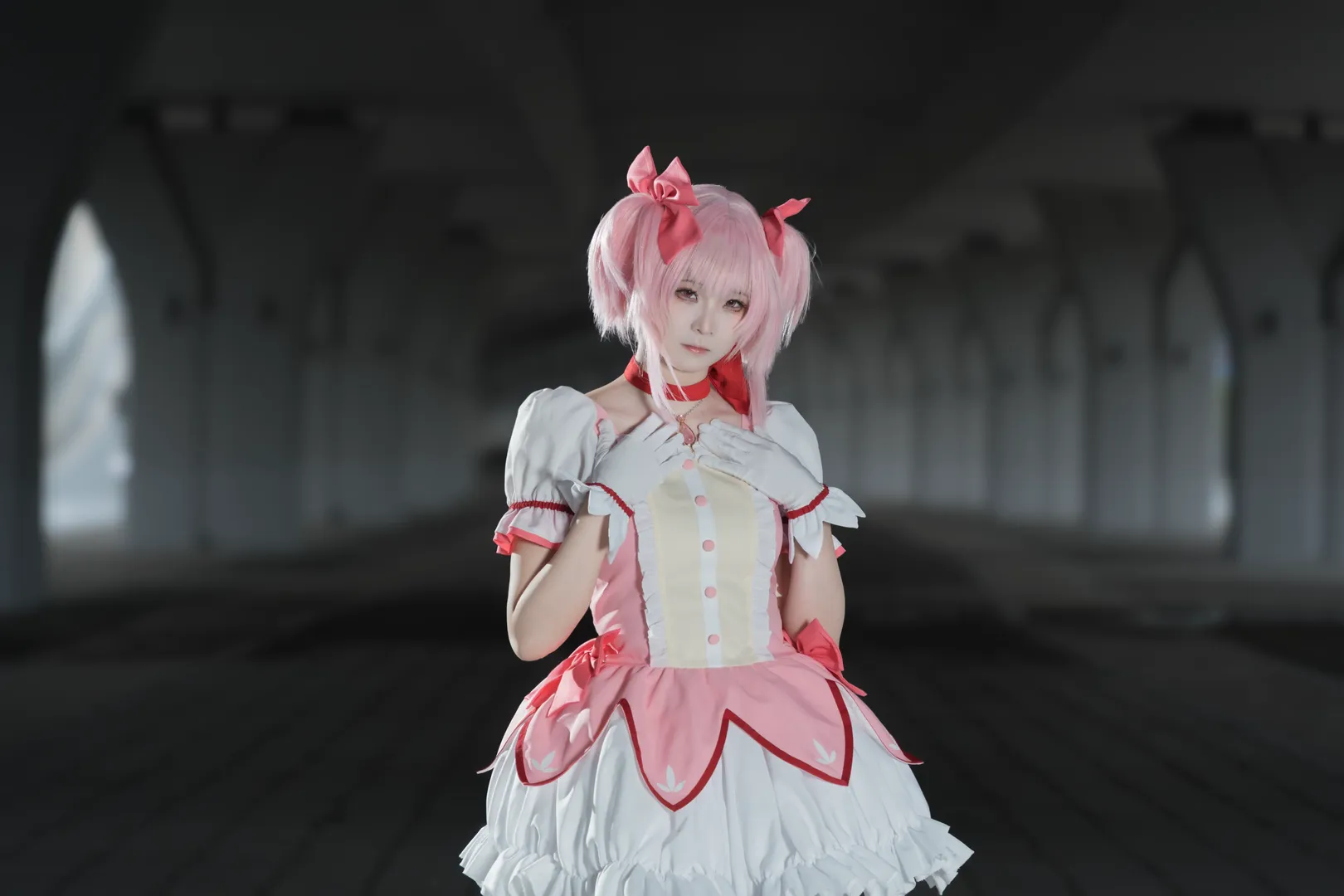 【鹿目圆cos】魔法少女小圆的粉色回眸 - 第 1 张