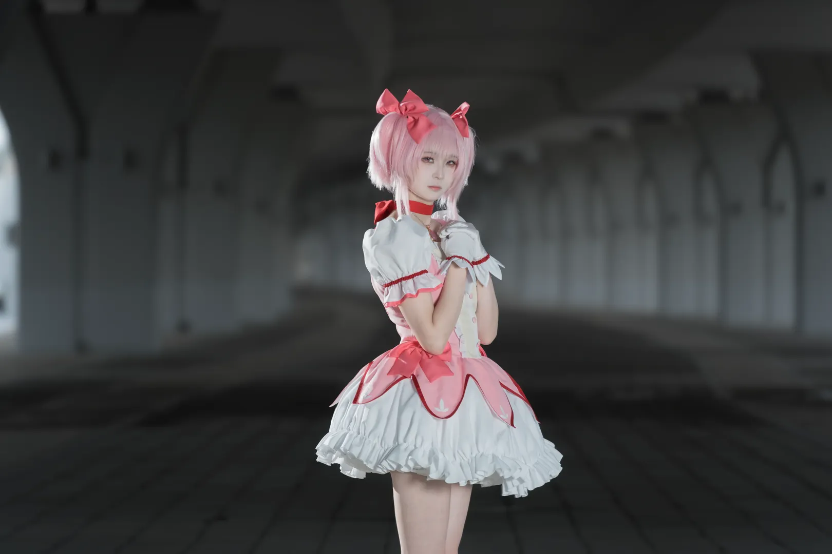 【鹿目圆cos】魔法少女小圆的粉色回眸 - 第 2 张