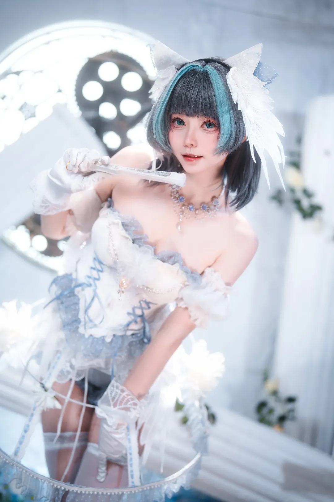 【柴郡cos】清冷感廢稿造型，鏡頭語言下的碧藍航線魅力 - 第 5 張