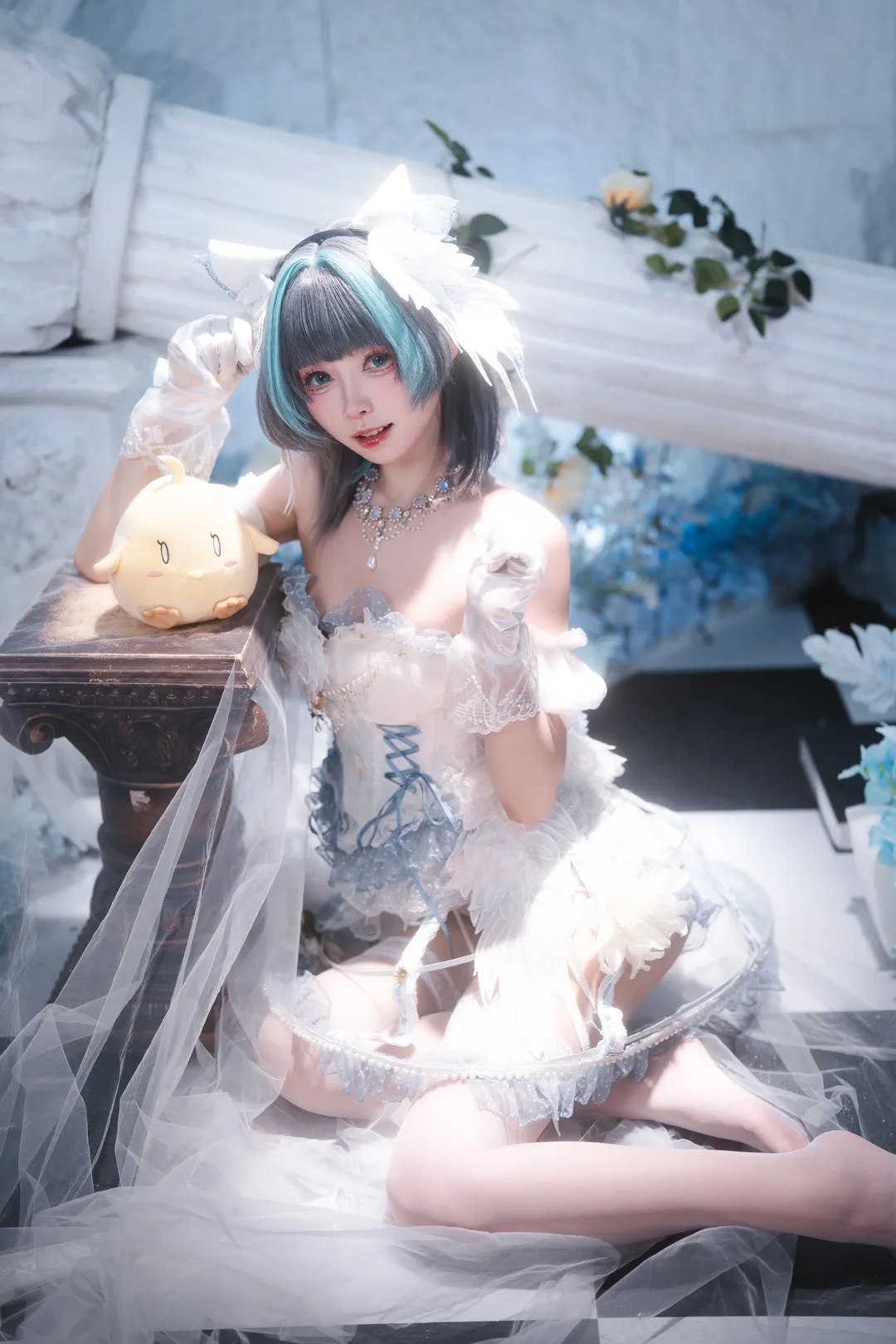 【柴郡cos】清冷感廢稿造型，鏡頭語言下的碧藍航線魅力 - 第 6 張