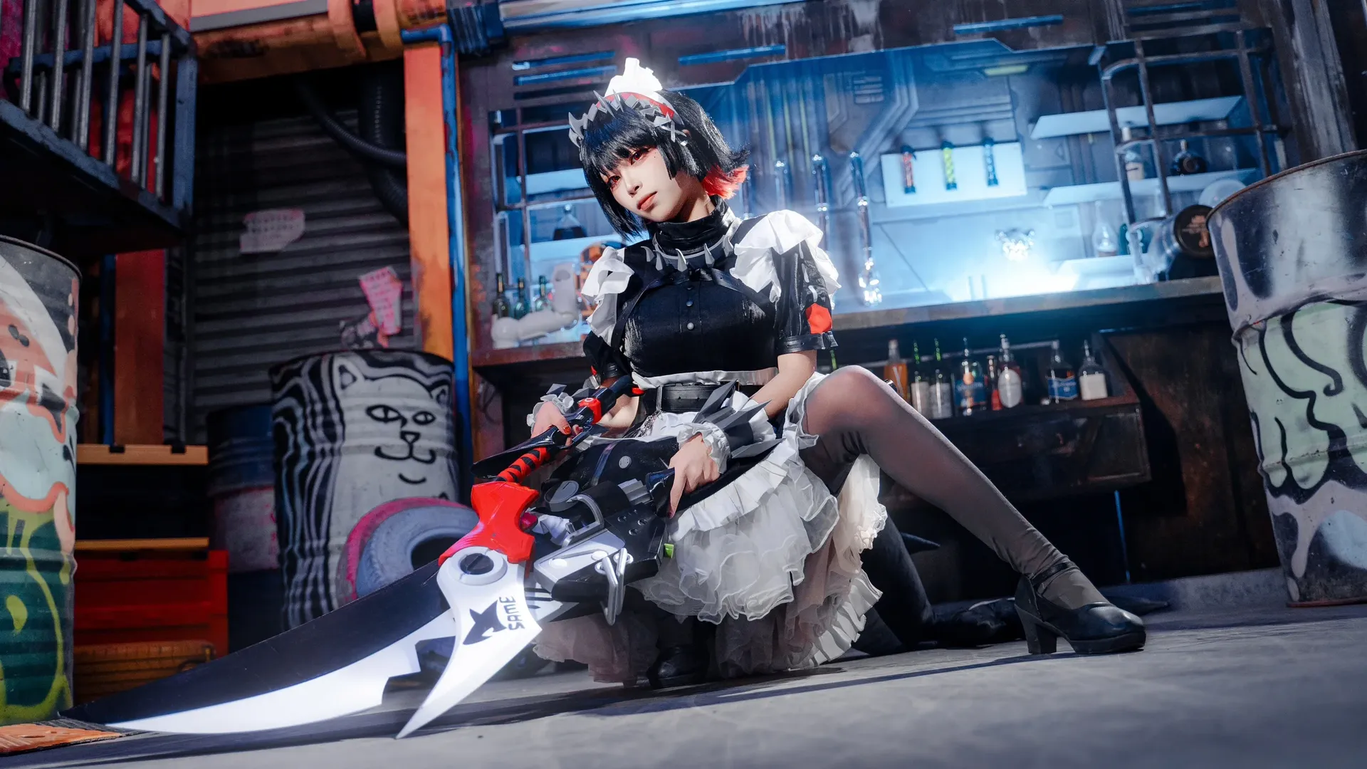 【艾莲cos】绝区零的慵懒鲨鱼妹拍摄心得 - 第 6 张