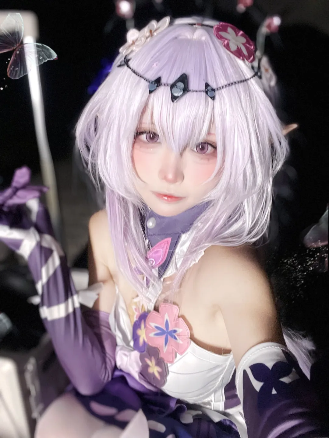 【遐蝶cos】崩坏星穹铁道里的紫色梦幻演绎