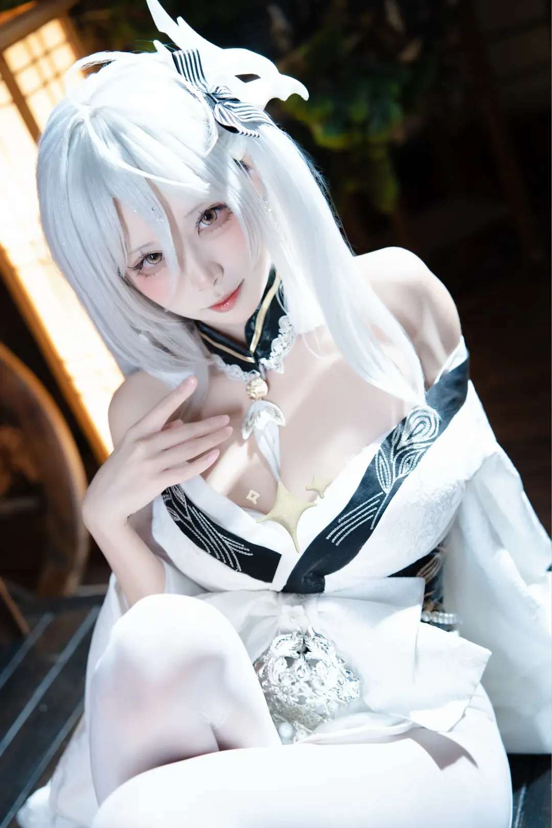 【白凤cos】碧蓝航线中那份静谧唯美的和风定格 - 第 1 张