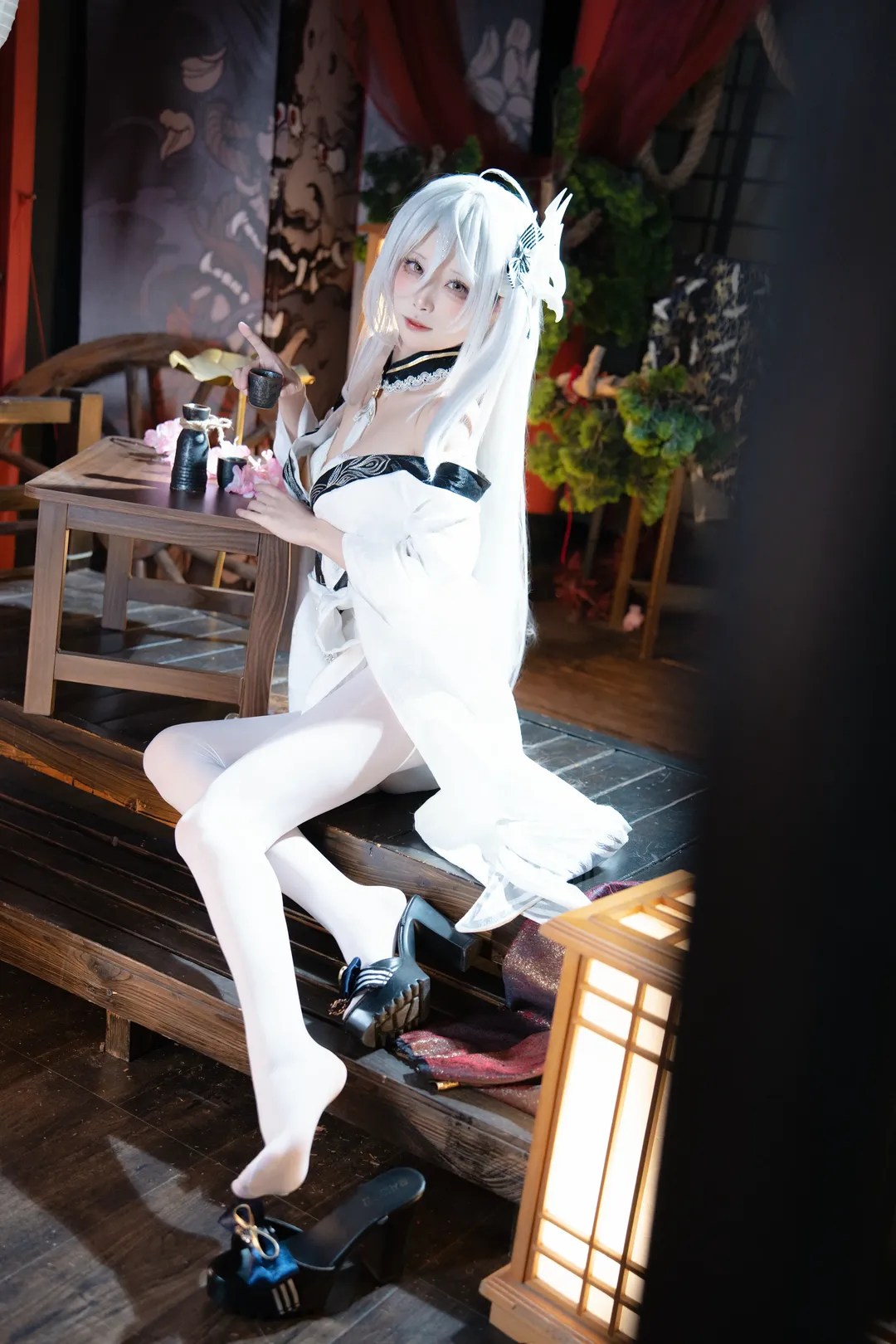 【白凤cos】碧蓝航线中那份静谧唯美的和风定格 - 第 2 张