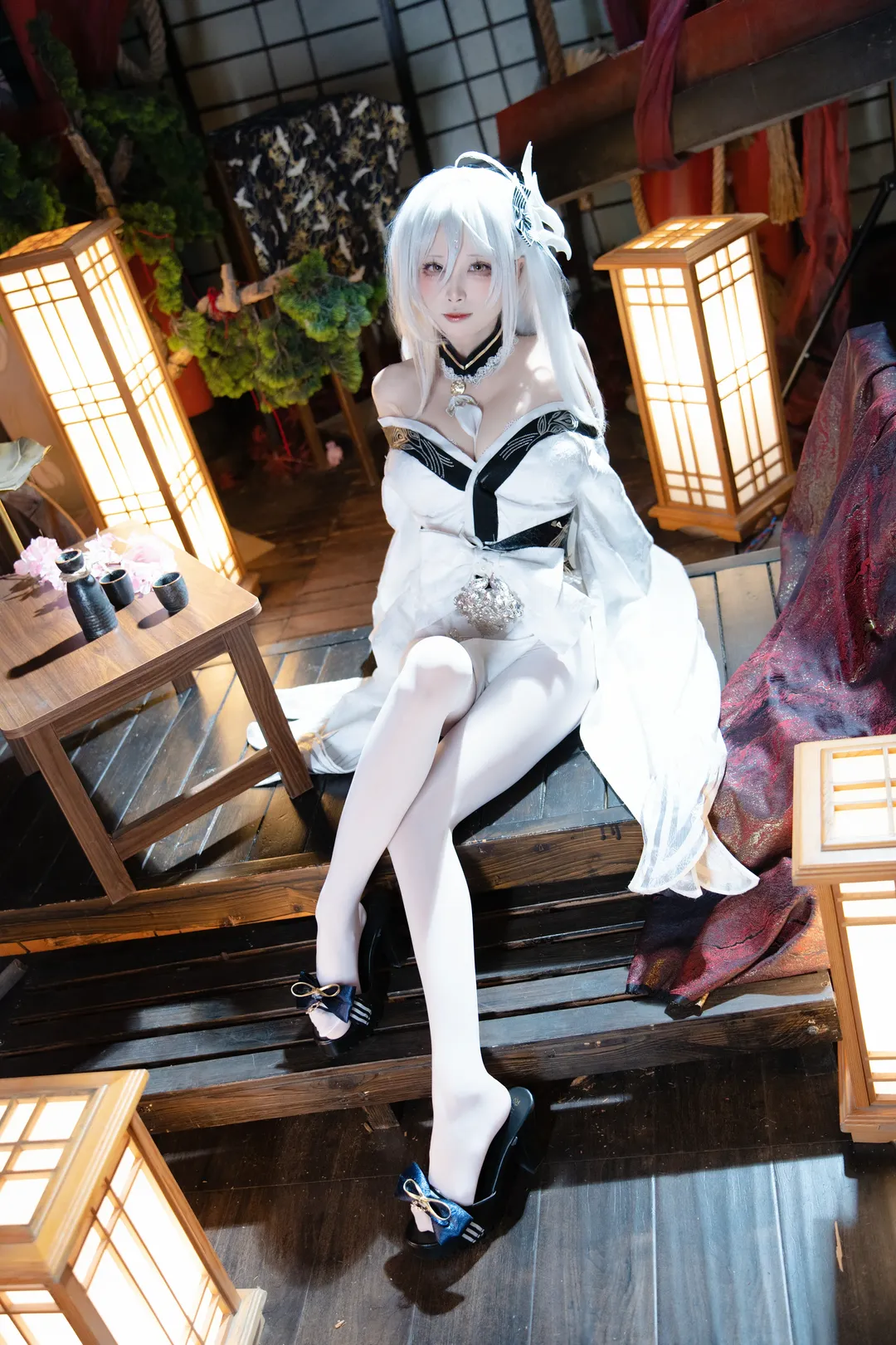 【白凤cos】碧蓝航线中那份静谧唯美的和风定格