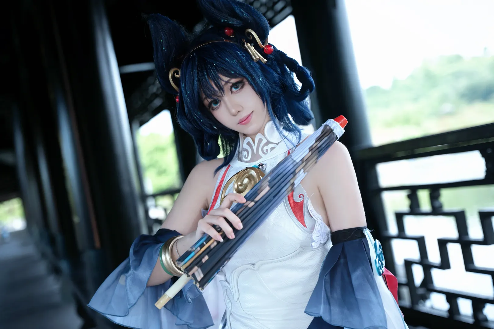 [Gongsun Li Cosplay] Honor of Kings Smoke of Partings: A Serene Traditional Chinese Style Record in the Corridor - Image 7