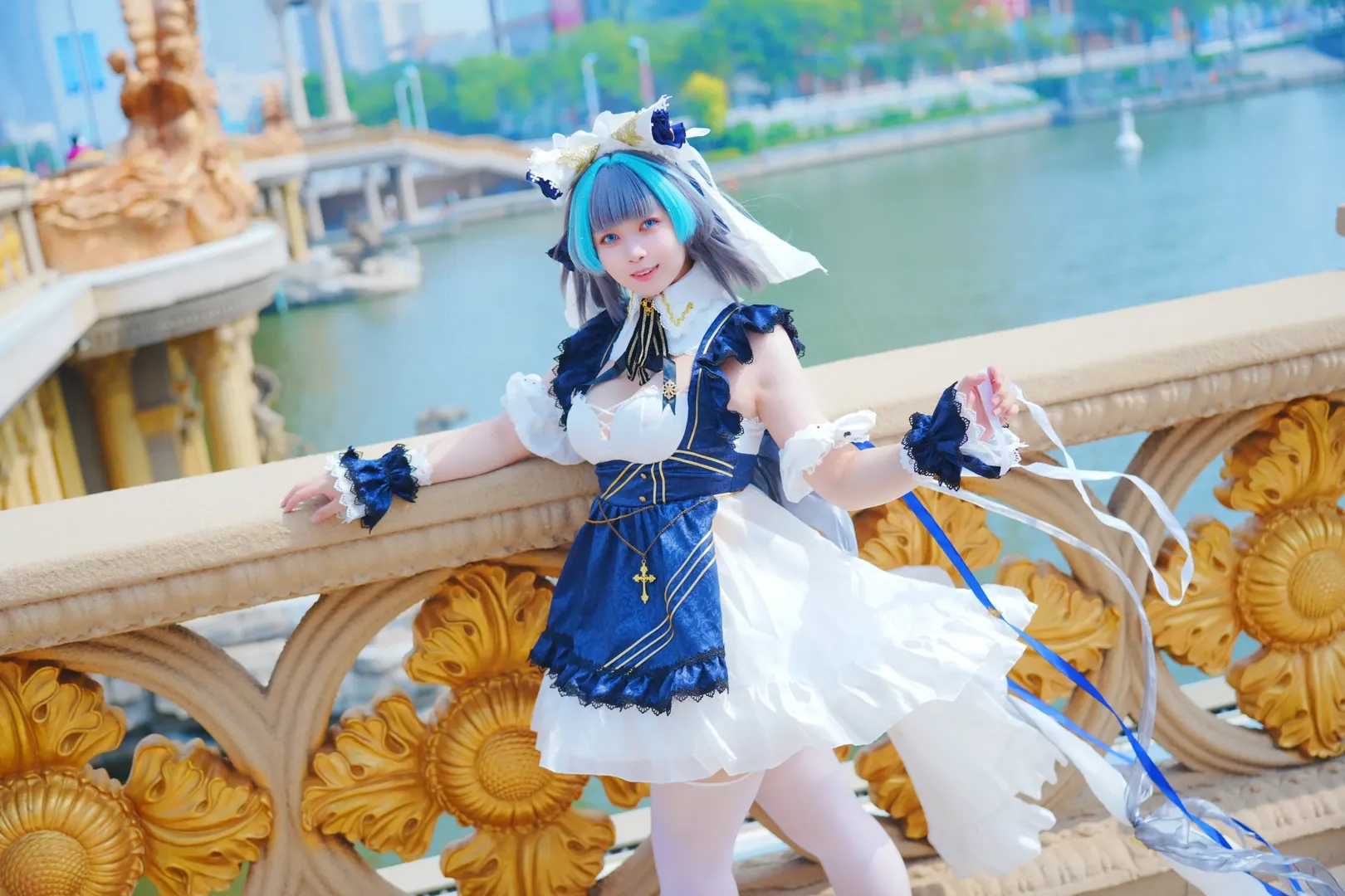 【チェシャー コスプレ】アズールレーン、翻るスカートに宿るしなやかな瞬間 - 3 枚目