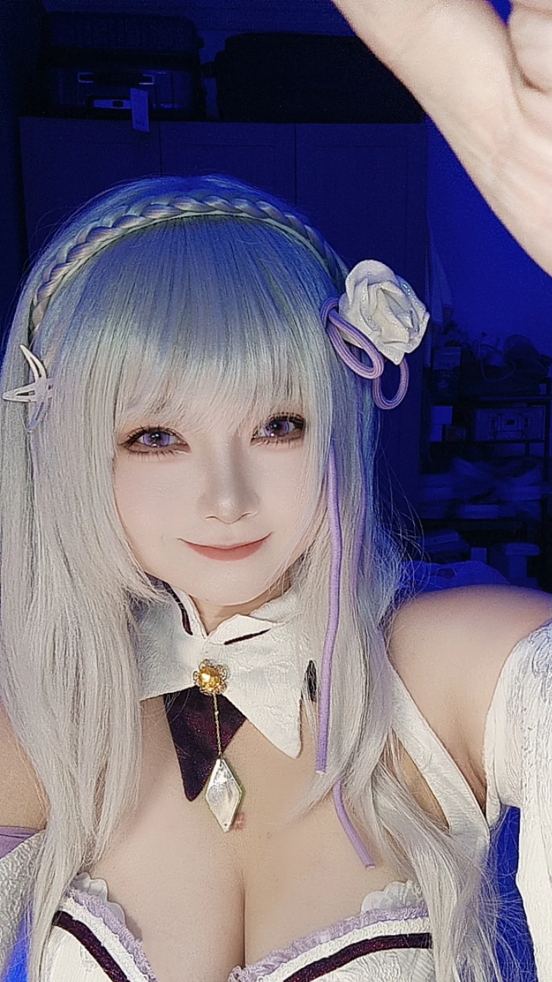 【爱蜜莉雅cos】月光下的精灵王女日常分享 - 第 1 张