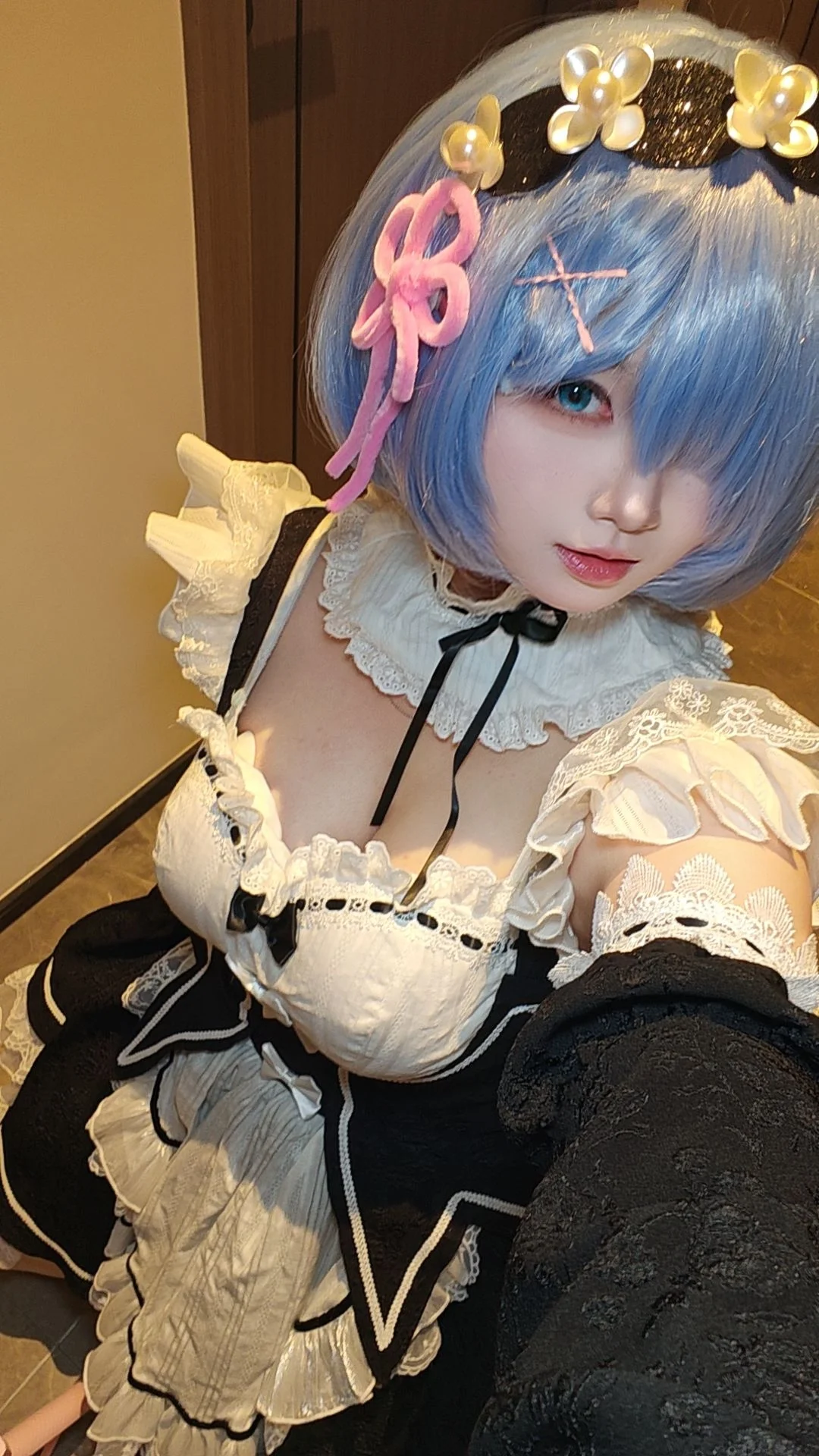 【蕾姆cos】从零开始的异世界生活，变身可爱的女仆啦 - 第 1 张