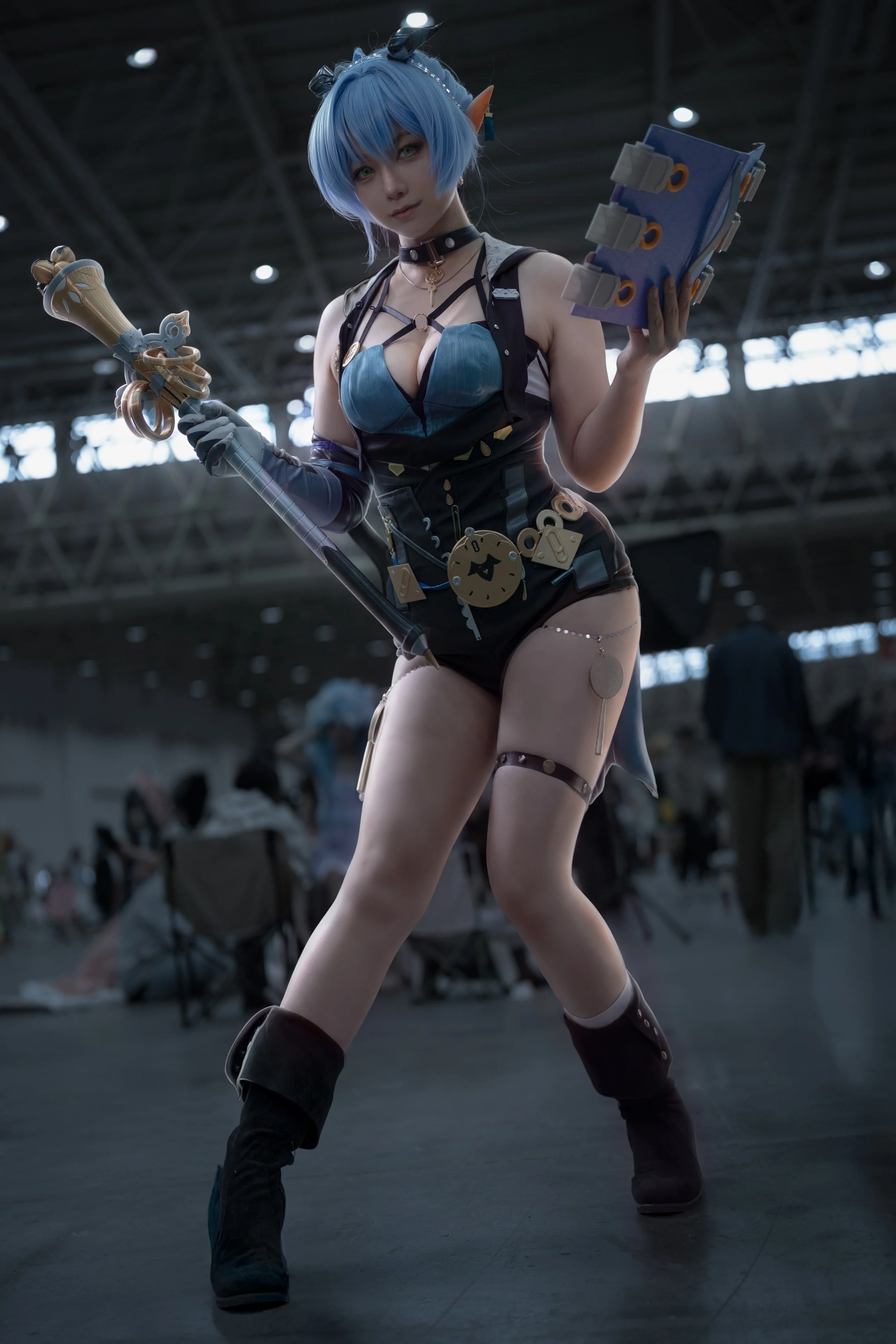 【卢西娅cos】绝区零梦乡漫展的魔法少女场照 - 第 1 张