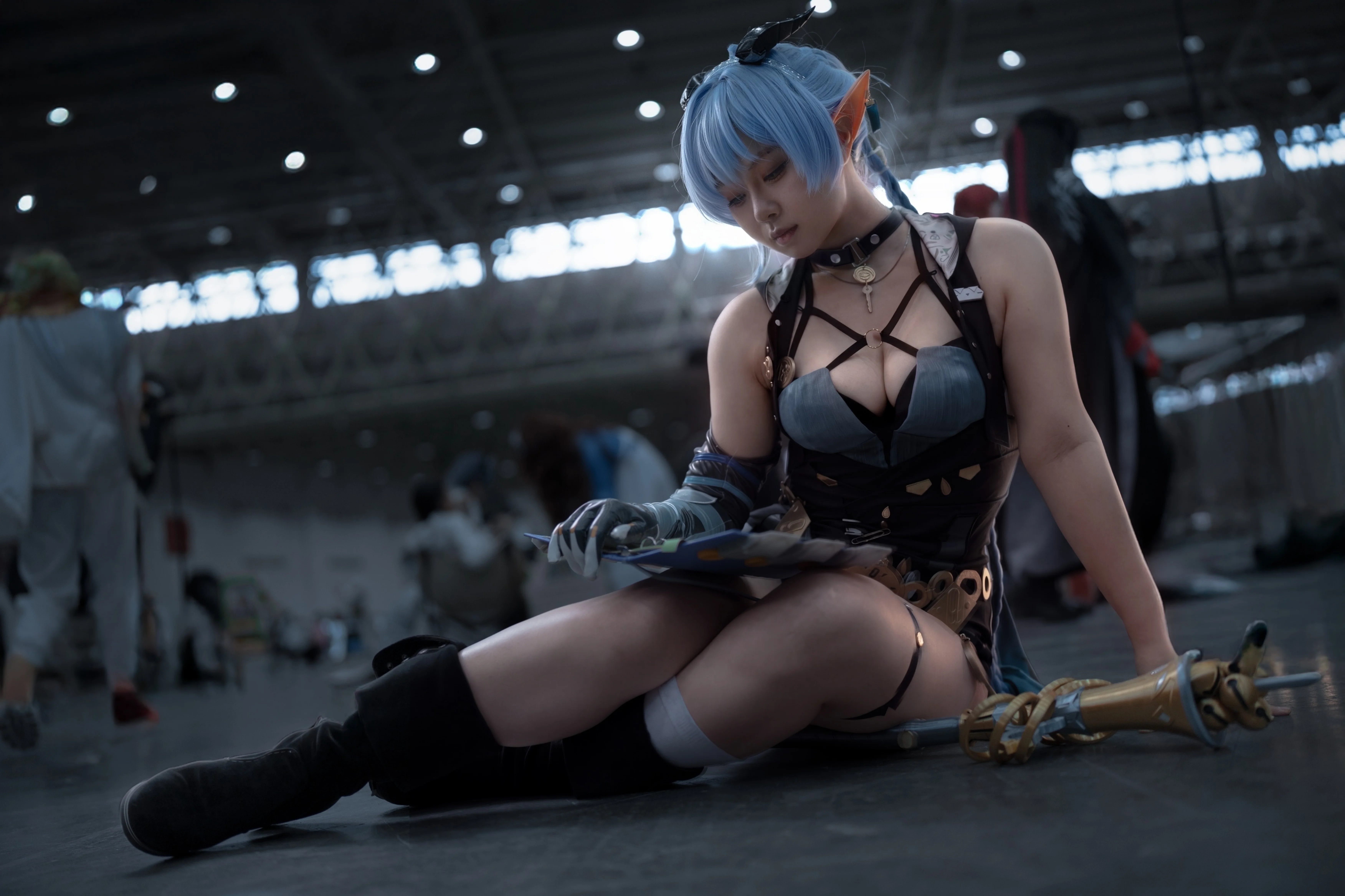 【卢西娅cos】绝区零梦乡漫展的魔法少女场照 - 第 3 张
