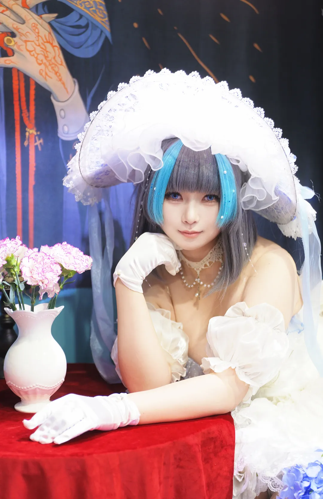 【柴郡cos】碧蓝航线花嫁，洛可可风的午后光影 - 第 6 张