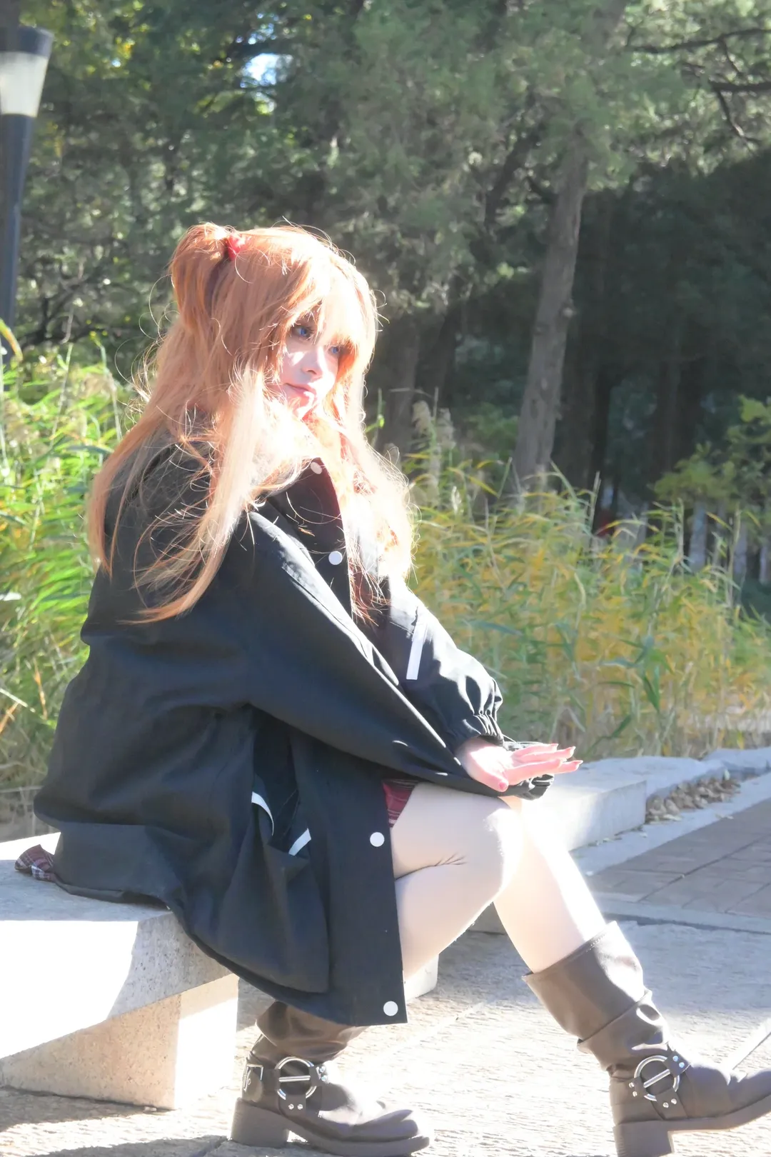 [Asuka Cosplay] Sunlit Beilin Campus and My Custom Design Cosplay Daily Life - Image 2