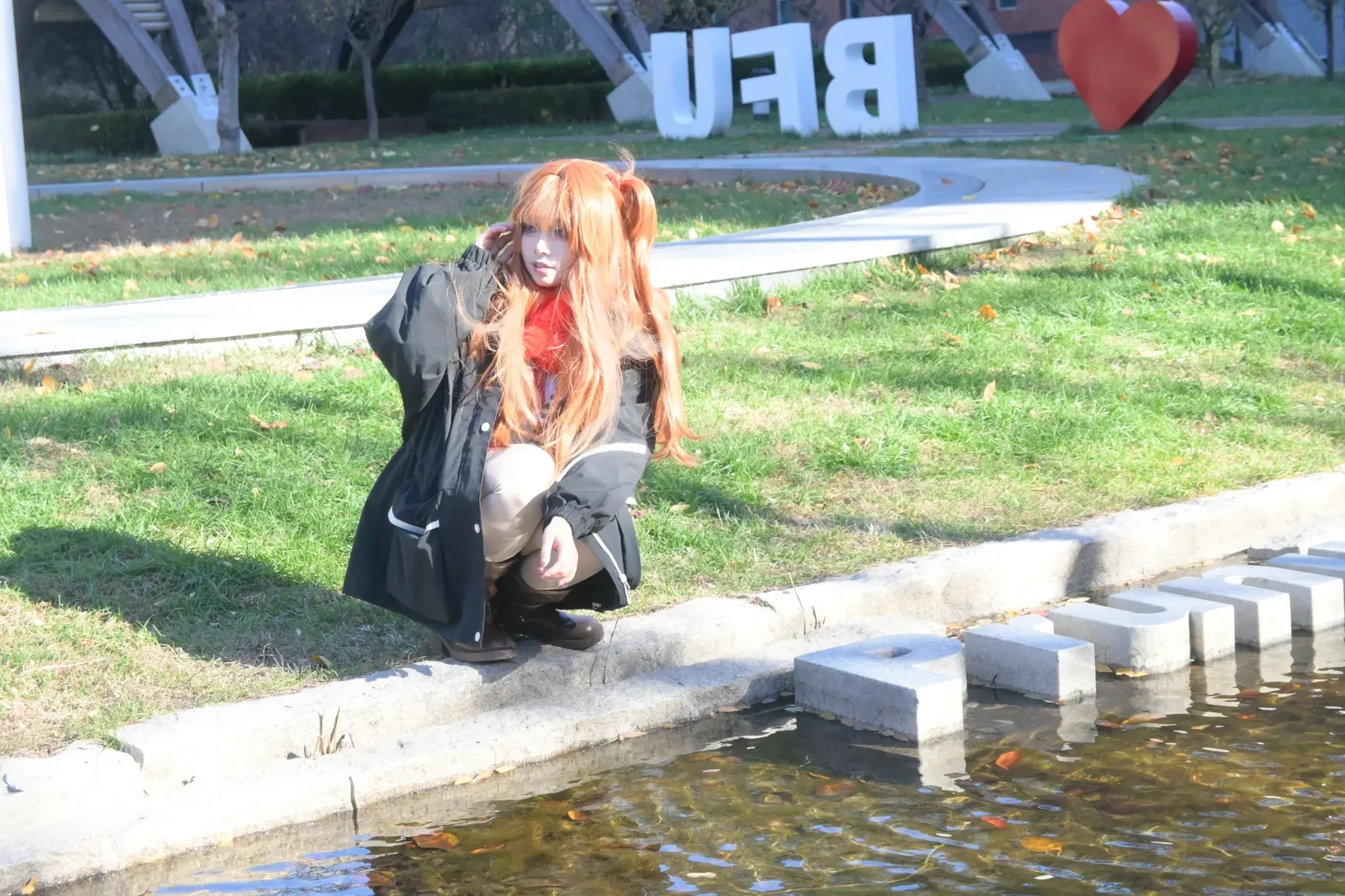 [Asuka Cosplay] Sunlit Beilin Campus and My Custom Design Cosplay Daily Life - Image 4
