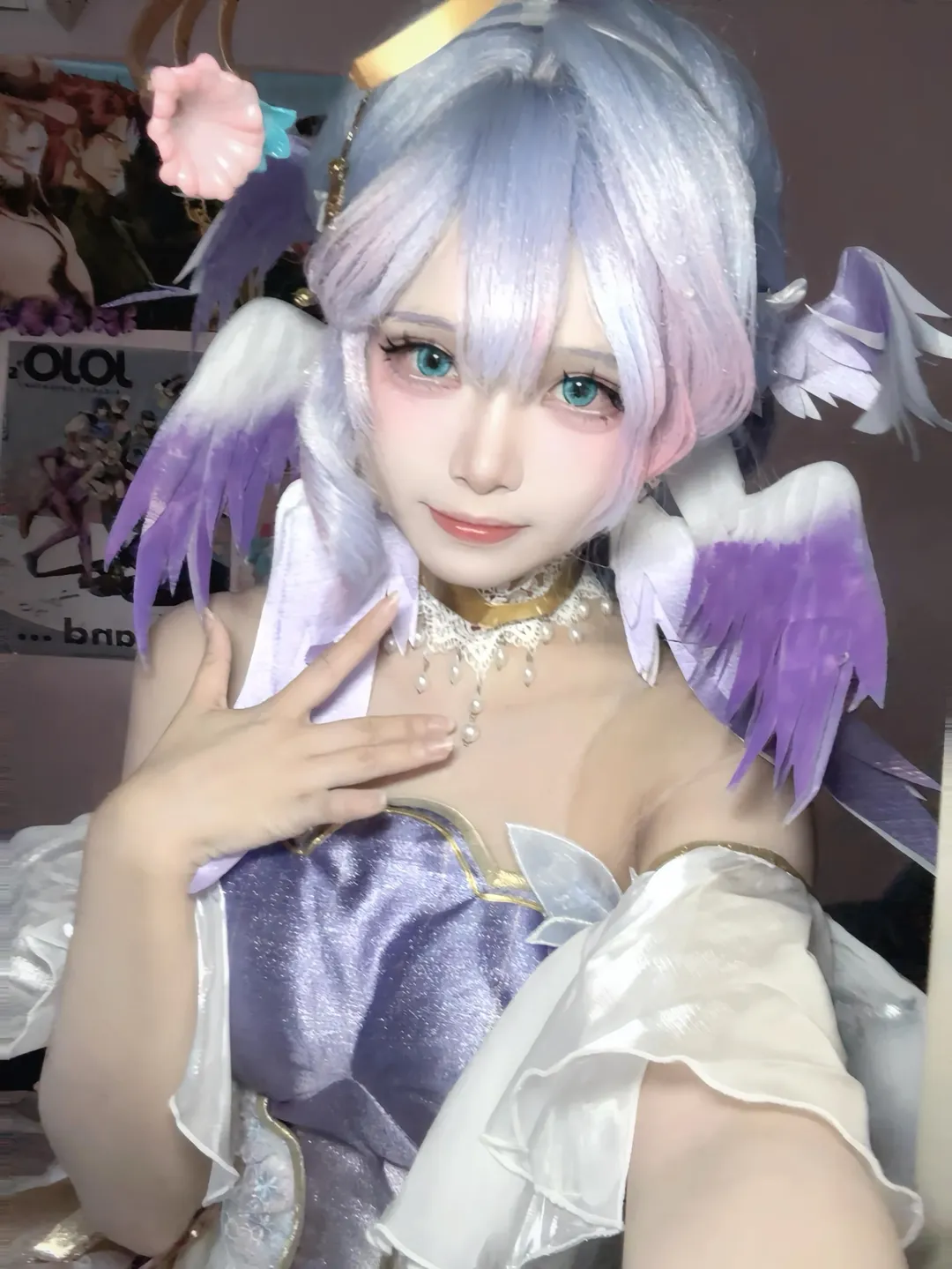 【长夜月知更鸟cos】崩坏星穹铁道两日妆造