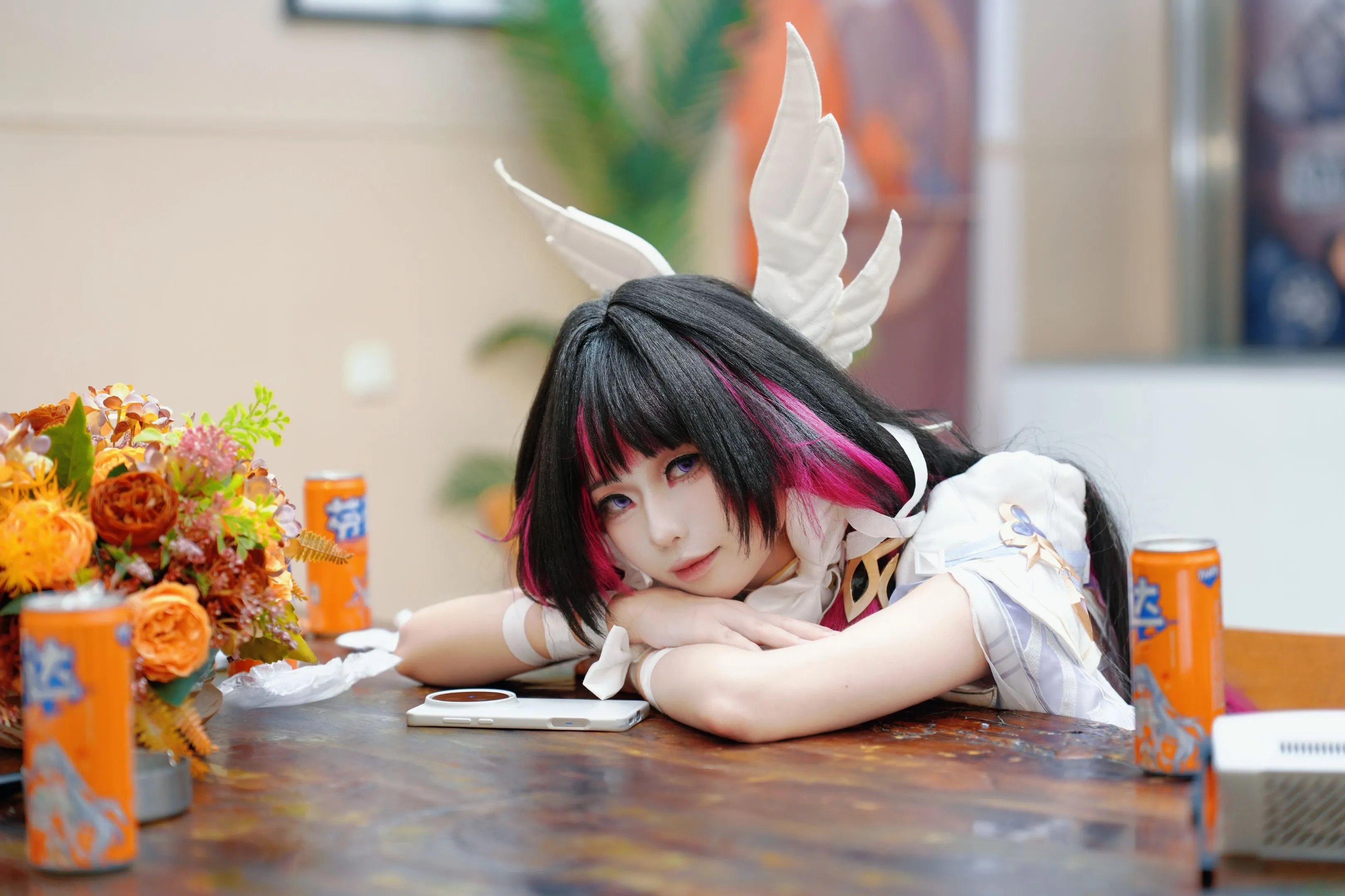 【哥倫比婭cos】原神少女的慵懶時光，這隻鴿子要睡到自然醒 - 第 2 張