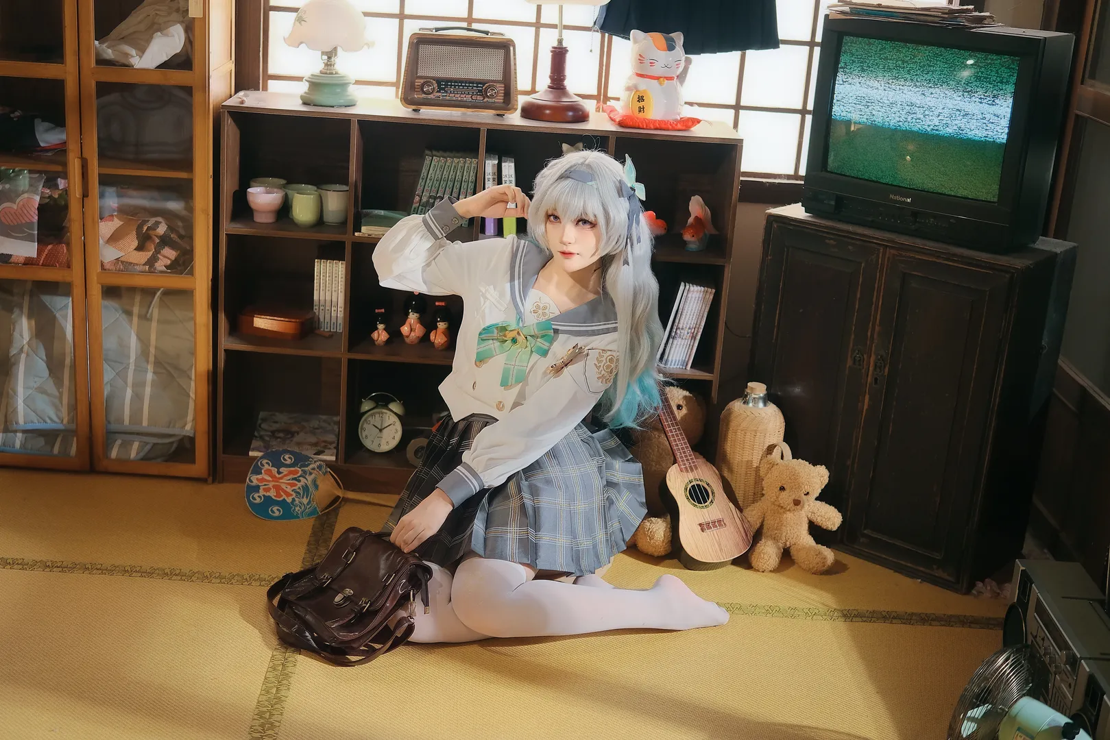 【流萤cos】夏日与崩坏星穹铁道的怀旧记忆 - 第 3 张