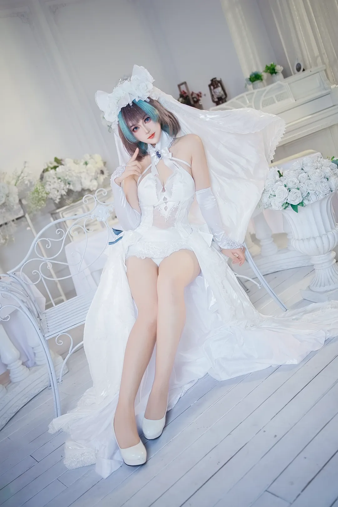 【柴郡cos】碧藍航線，誓約花嫁的午後時光 - 第 1 張