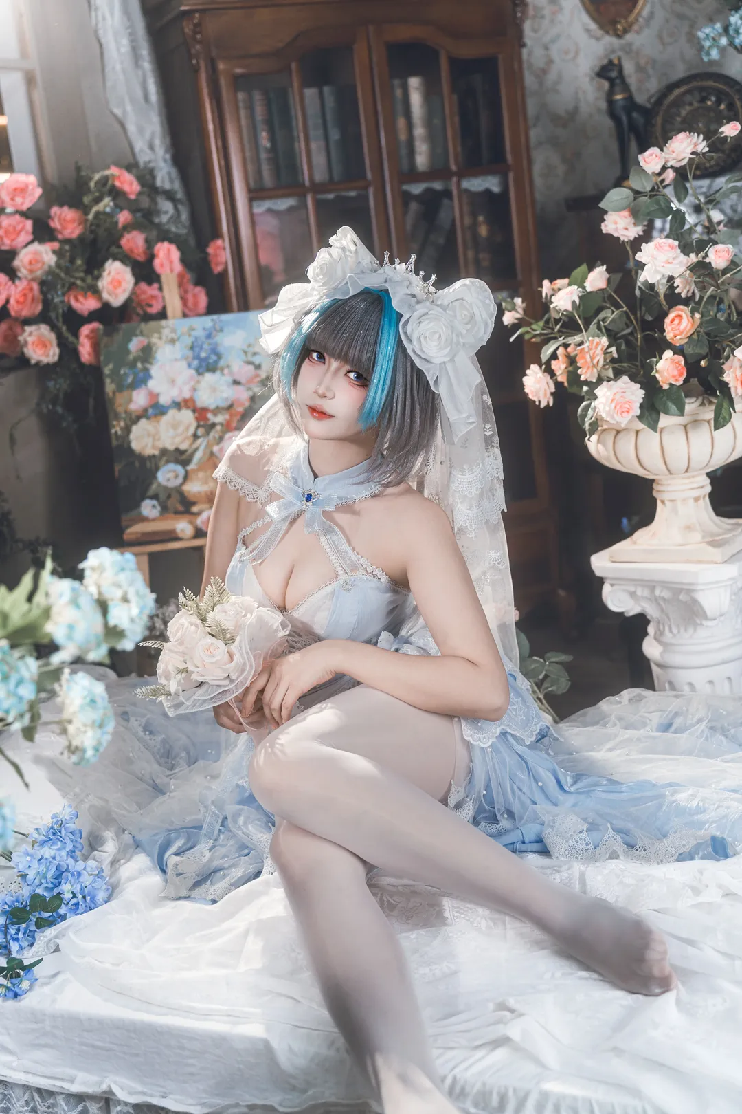【柴郡cos】碧蓝航线里跑出来的花嫁小猫
