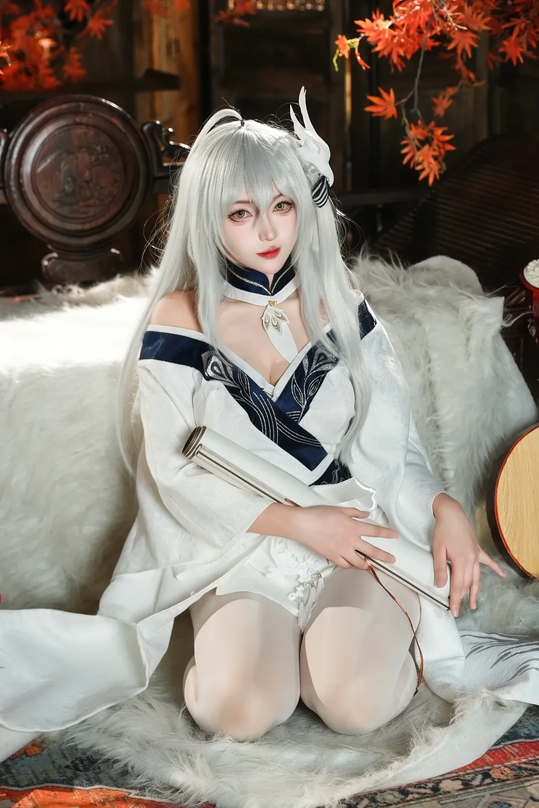 【白凤cos】碧蓝航线中的纯白之姿 - 第 3 张